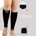thumbnail image 1 of Manchon de Compression pour Jambe Protège-Tibia Attelle de Mollet Hommes Femmes Cyclisme Course Football Basketball Sport Soutien Mollet, S, 1 of 9