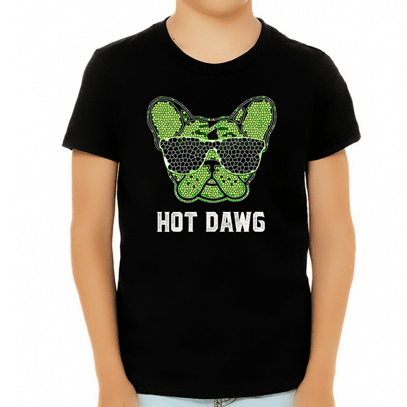 Hot Dog Shirt - Dog Shirts for Boys - Dog Gifts for Boys - Kids Dog Lover Shirts