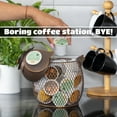 thumbnail image 3 of Made Easy Kit Coffee Pod Organizer - Home Coffee Bar Functional Dcor - Caf Station Countertop Storage Accessories, 3 of 7