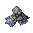 thumbnail image 5 of Fingerless Gloves for Women, Women Lace Gloves Cuffs Floral Short Lace Half Finger Gloves for sports Matching Driving Costume Dark Blue, 5 of 10