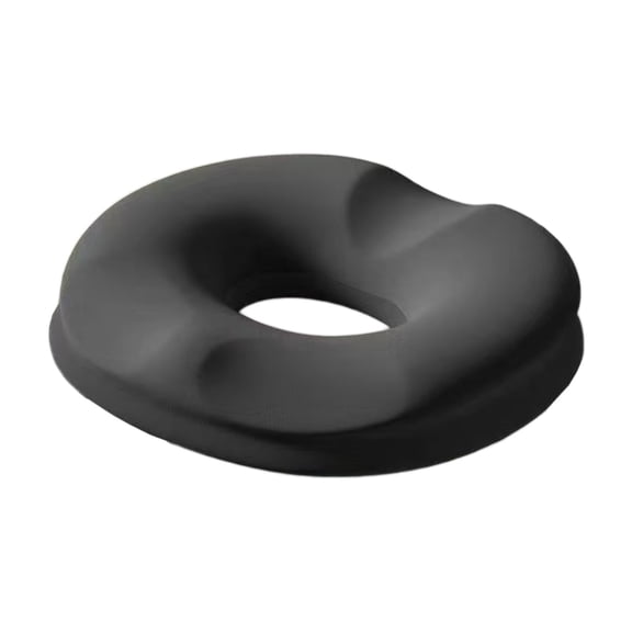 Stress-Relieving Thickened Chair Cushion Soft Memory Foam Seat Cushion for Office Chair Kitchen Dining Desk Wheelchair Non-Slide Bottom Round Pad