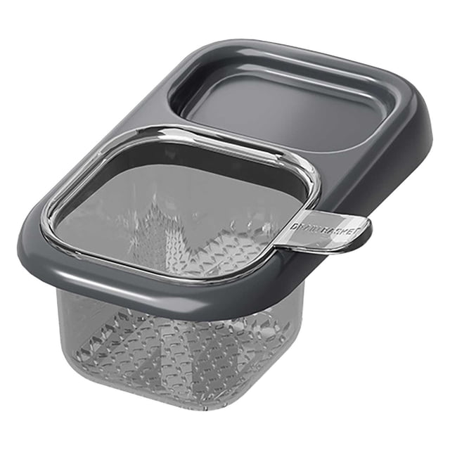 Cesta De Drenaje Colador colgante gris para fregadero de cocina con ventosa,cesta de filtro de malla fina para restos de comida y drenaje (1 pieza) Rkxzt