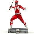 thumbnail image 2 of Mighty Morphin Power Rangers Red Ranger 1:10 Scale Statue, 2 of 11