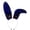 Blue, variant on Vjnyvs Plush Bendable Bunny Ear Headband, Adjustable Faux Fur Rabbit Hair Hoop, Blue & Black, 1 Pack