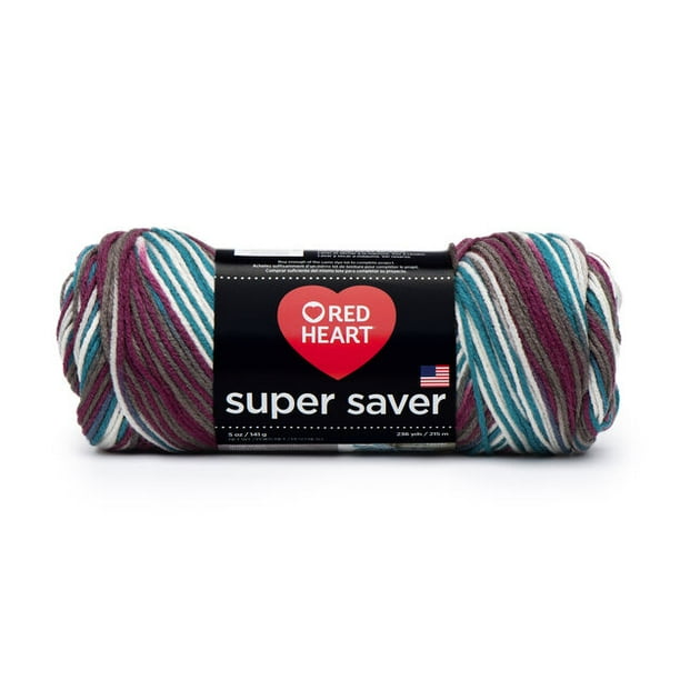 Red Heart Super Saver Yarn, Antique, 5oz(141g), Medium, Acrylic