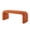 Orange / Teddy, variant on FunMay U-Shaped Ottoman Bench, Cream / Teddy