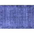 thumbnail image 1 of Ahgly Company Indoor Rectangle Oriental Blue Industrial Area Rugs, 2' x 4', 1 of 4