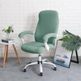 thumbnail image 3 of ORUYROP Office Chair-Arm Cover Stretchable Water Resistant Spandex Stretch Jacquard Computer Chair Slipcover for Desk Chairs L Arm, 3 of 7