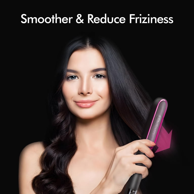 Hair Straightener Brush, Anti-Scald Straightening Comb for  display picture 3