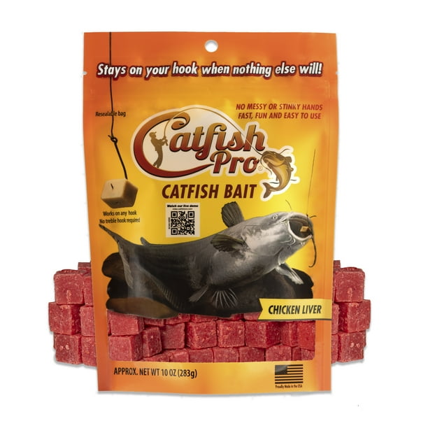 Catfish Pro Chicken Liver Catfish Bait Fishing with Rod Reel Trotline Yoyos Limb Lines Jugs