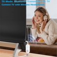 thumbnail image 2 of Bluetooth 5.4 Airplane Adapter, 3.5mm AUX Wireless Audio Transmitter, 2 of 5