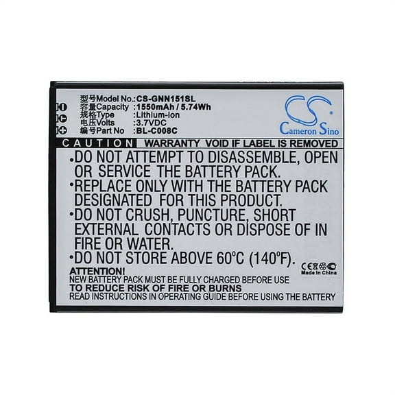 1550mAh BL-C008C Battery for GIONEE GN151