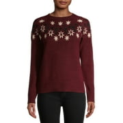 EV1 from Ellen DeGeneres Women’s Star Fairisle Yoke Sweater
