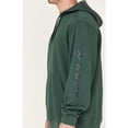 thumbnail image 3 of Hawx Men's Primo Logo Graphic Fleece Hooded Work Sweatshirt - HXFA20K30-DRK GRN Medium  US, 3 of 4