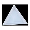 thumbnail image 4 of Miangastore 24pcs Triangular Jewelry Plates Plastic Tray Dish for Rhinestones Beads Jewelry Tools Jewelry Findings (White), 4 of 9