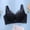 18-Black, variant on YWDJ Bras for Women Sleeping Closure in Back Sleep Bras Wirefree Comfy Bras Wide Strap Full Coverage Push up Wrap Lounge Bras Padded Bras Comfortable Bras Pink L