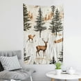 thumbnail image 6 of deer pine-trees cave-painting for Bedroom Living Room Dorm, 100% Polyester Tapestry Home Decor, Tapestry and wall decoration for decorative wall hanging, decorative bedroom, living room decoration, 6 of 6