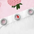 thumbnail image 4 of Feelyou Bowknot Cherry Child Blackout Curtains Set of 2 (52x84 Each), Girly Pink Ribbon Bow Window Curtains, Kawaii Cute Cartoon Curtains and Drapes, Curtains and Drapes Home Decor, 4 of 6