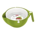 thumbnail image 1 of Awdenio Double Basket Bowl Washing Kitchen Strainer Noodle Vegetable Fruit Storage, 1 of 1
