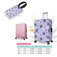 thumbnail image 5 of Anime Cartoon Stitch (6) Travel Suitcase Protector Elastic Washable Protective Baggage Covers With Concealed Zipper For 25-28 Inch Suitcase - L, 5 of 5