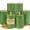 Grass Green, variant on 6 Pack Sage Green Soy Pillar Candles - 330H Total Burn Time - 2.8x4” Rustic Textured Natural Wax- Smokeless & Clean Burning Unscented Hand-Poured Candles for Spring Home, Modern Farmhouse Decor