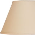 thumbnail image 3 of 12" Parchment Biege Premium Empire Slanted Linen Lampshade, 3 of 3