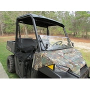 Seizmik 50-24003KIT Versa-Fold Clear Polycarbonate Windshield for UTV Polaris Mid-Size Pro-Fit Ranger