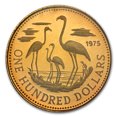 thumbnail image 1 of 1975 Bahamas Proof Gold 100 Dollars, 1 of 2