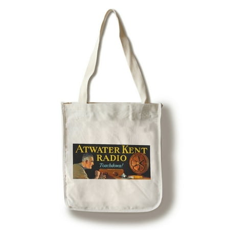 Atwater Kent Radio Atwater Kent Radio Vintage Poster (artist: Barclay) USA c. 1927 (100% Cotton Tote Bag - Reusable) ()