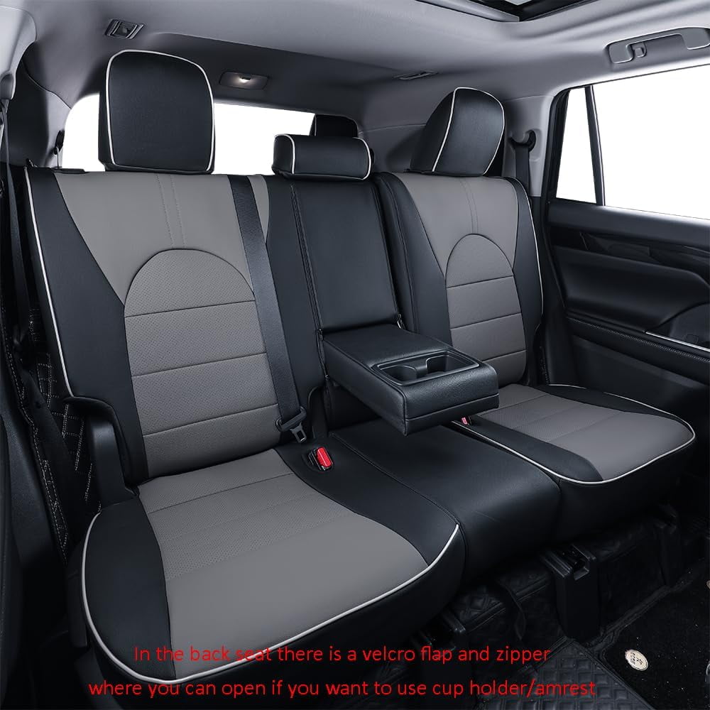 EKR Custom Highlander Car Seat Covers for Toyota Highlander 2014