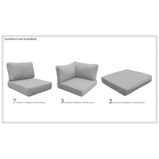TK Classics Housse en Gris pour BARBADOS-17b