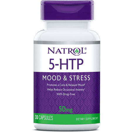 Natrol 5-HTP 50mg Capsules, 30 Ct