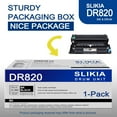 thumbnail image 5 of 1-Pack Black DR820 Drum Unit: Compatible DR820 DR-820 Replacement for Brother DCP-L5500DN L5600DN L5650DN MFC-L6700DW L6750DW L6900DW HL-L6200DW/DWT L6250DW L6300DW L5100DN Printer, 5 of 6