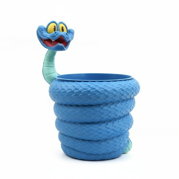 Snake Gary Popcorn Bucket Zoo-topias Cinema Accessories,Movie Character Popcorn Bucket, Fun Popcorn Holder for Fans