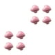 thumbnail image 1 of Cateissary 4x Tiradores De Puerta De Armario De Fácil Reemplazo Para Una Actualización Simple, Pomos De Armario De Cerámica Únicos, Rosa rosa 2Conjunto, 1 of 6