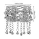 thumbnail image 3 of Brazalete de danza del vientre: Brazalete ajustable de metal para el brazo superior con cascabeles, joyería étnica para espectáculos de danza., 3 of 6