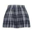 thumbnail image 3 of Women Pleated Mini Skirts Fashion Classic Plaid High Waist A-Line Casual Tennis Skater Skirt School Uniform Athletic Stylish Cozy Short Skorts Beach Fashion Outfits, 3 of 5