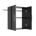 thumbnail image 4 of Prepac HangUps 24" Upper Storage Cabinet, Black, 4 of 9