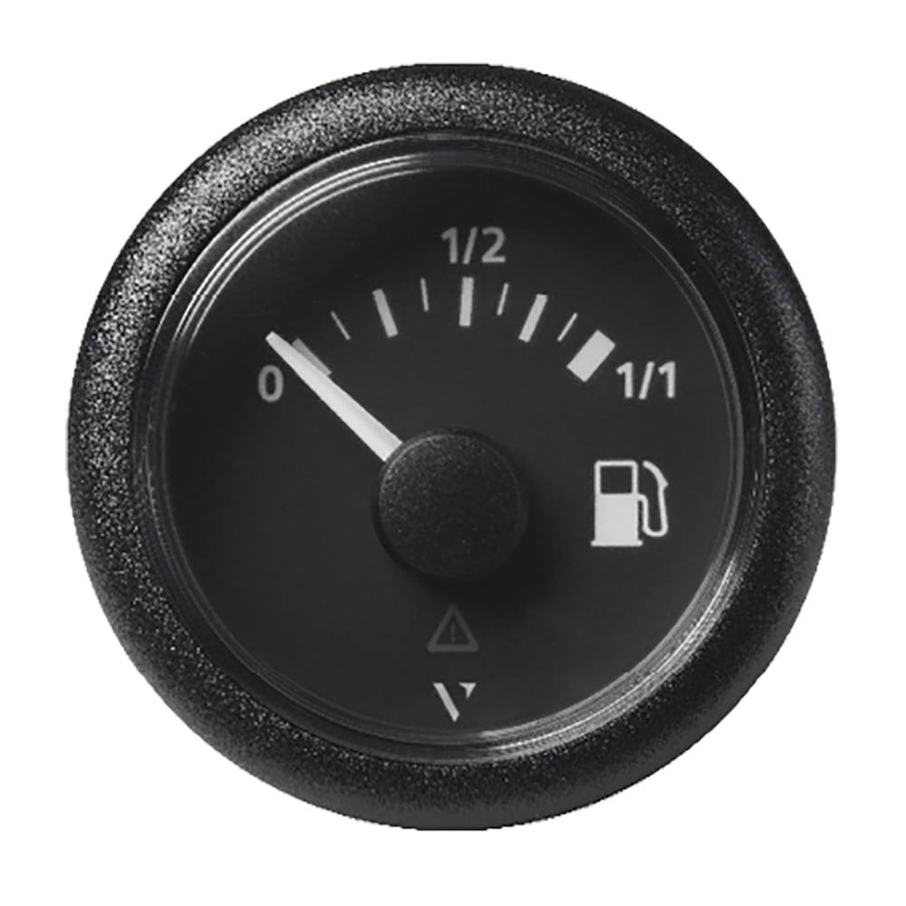 Medidor De Nivel De Combustible 52 Mm (2-1/16") Digital - Rango 0-30 Ohmios, Iluminación Roja, 9-32V