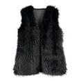 thumbnail image 1 of Manteaux pour Femmes Veste Sans Manches Couleur Unie Courte, 1 of 3