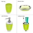 thumbnail image 5 of Heavenly Designs Watson Bathroom Accessories - Lime Green Acrylic FinishBathroom Accessory Set, 5 of 5