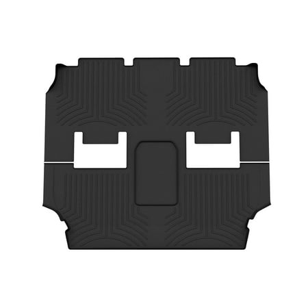 WeatherTech Custom Fit FloorLiners compatible with Chrysler Pacifica, Voyager - One piece - 2nd and 3rd row coverage, Black