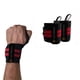 thumbnail image 1 of Muñequeras Crossfit Gym Fitness Negro/Rojo Victorem Muñequeras Elásticas Élite, 1 of 2