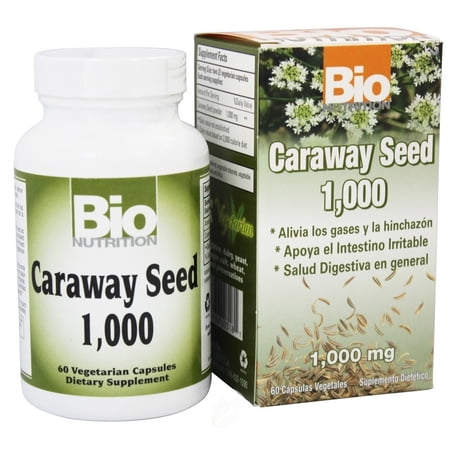 (2 Pack) Bio Nutrition Caraway Seed 60Vc