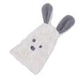 thumbnail image 2 of Microfiber Fleece Face Towel Set for Bath and Hair Drying, Rabbit and Coral Pattern, 30x30 cm, Polyester, Lint-Free, White Blue Pink, 1 Pack, 2 of 6