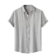thumbnail image 2 of pstuiky camisetas camisas para hombre, Camisa hawaiana informal de manga corta con cuello vuelto y botones para hombre ropa de hombre xl, 2 of 9