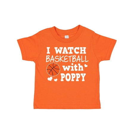 

Inktastic I Watch Basketball with Poppy Boys Toddler T-Shirt