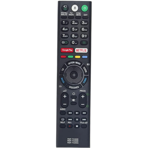 Smart TV Remote Sub RMF-TX200E RMF-TX500E RMF-TX600E w Voice Control KD75XE8596 KD55XE9005 KD43XE8005 KD43XE8077 KD43XE8004 KD43XE8005 KD-43XE8099 KD55XE8396 KD55XE8505 - Walmart.com