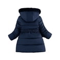 thumbnail image 4 of Kids Boy Winter Coat,Boys Puffer Coat with Pocket Zip up Winter Hoodies Coat Solid Long Sleeve Windproof Outwear Windbreaker Ski Jacket Boys Winter Coat Size 7-8 Years, 4 of 4
