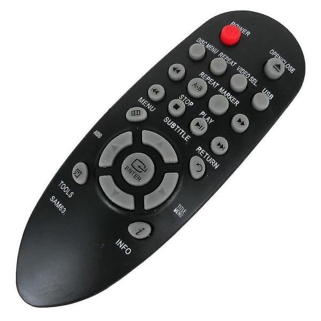 ZHAOCHENG Mando a distancia ak59-00156a para reproductor de DVD Samsung Sam63 Dvd-e360/xu (idioma español no garantizado)
